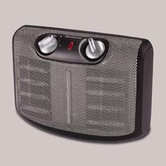 Twin Ceramic Heater with Comfort Control Thermostat