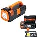 Maxam 15pc Emergency Tool Kit Adjustable Wrench 2 Screwdrivers Glass Breaking Hammer