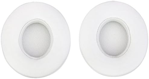 Ou Mad Replacement Ear Pads for Beats SOLO 2.0 Ear Cushion,Ear Cups White