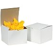 8" x 8" x 6" White Gift Boxes (GB886) Category: Chipboard Boxes
