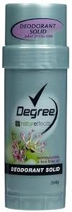 Degree Women's Nature Effects Solid Deodorant Stick-honeysuckle-2.2 Oz 3 Pack