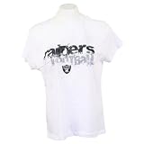 Oakland Raiders Women's Classic Short Sleeve NFL T-Shirt - White - Medium