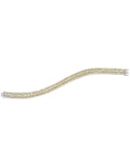 Diamond 18k Two Tone Gold Bracelet
