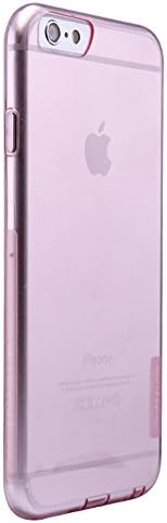 iPhone 6 Case, [Crystal Clear] [Non-Slip] TPU Soft Slim Case for iPhone 6 (4.7) [Perfect-Fit] Nillkin Nature Case by Zeegox (Pink)