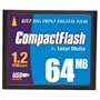 Ritz Big Print Digital Film by Lexar Media - Flash memory card - 64 MB - CF
