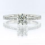 1.16ct Round Brilliant Cut Diamond Engagement Anniversary Ring