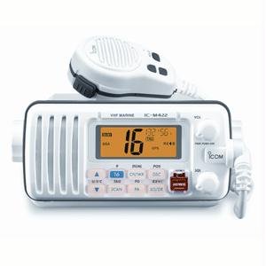 ICOM M422-12 25-Watt VHF Radio (White) by Icom