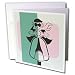 TNMGraphics Retro Designs - Mod Scooter Girl - Greeting Cards-12 Greeting Cards with envelopes
