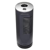 Optimus F-7320 Desktop 3-Speed Ultra Slim 13 inch Tower Fan, Dark Grey