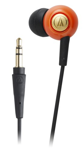 audio-technica 密閉型インナーイヤーヘッドホン ATH-CKM30 OR