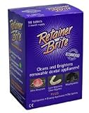 Retainer Brite Cleaning Tablets - 96 Tablet Pack - 3 Months Supply