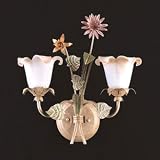 Clearance (Like New Return) Spring Garden Antique Ivory Wall Sconce