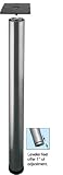 Black Adjustable Table Leg Set - Set of 4