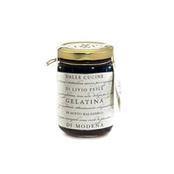 Balsamic Vinegar Wine Jelly - Di Aceto Balsamico di Modena - 6 oz/170 gr by Livio Pesle, Italy.