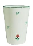 Gmundner Keramik 0321BSTR08 Trinkbecher, H&ouml;he 11 cm, Streublumen