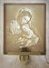 Madonna & Child Flat Porcelain Lithophane Nightlight
