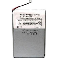Battery for iPod 1st/2nd Gen (Older Non-Slim) 2200mAh Li-Pol