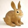 Easter Bunny Brown Rabbit Figurine
