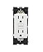Leviton REG15-WW Renu Tamper-Resistant GFCI Outlet, 15-Amp, 125VAC, White on White