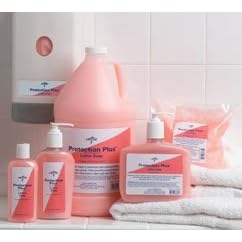 Medline Protection Plus Lotion Soap - For dispensing systems - 800 ml Bag for Dispenser - Qty of 12