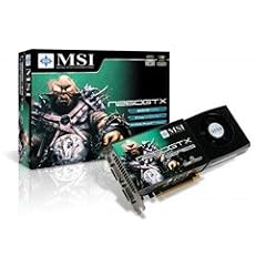 MSI Nvidia GeForce N260GTX Grafikkarte (PCI-E, 896MB GDDR3 Speicher, Dual DVI-I, TV-Out, D-Sub, HDMI-Ausgang, 1 GPU)