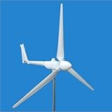 ALEKO® WG3KW Wind Turbine, Wind and Solar Electrical Charge Controller and Power Inverter