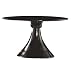 Attractive Black Glass Cake Stand