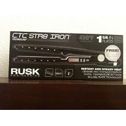 Rusk Professional Str8 Iron Infused with CTC Technology 1 1/4 In.