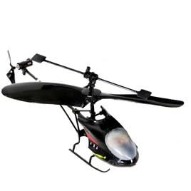 Aerobat Flexible Bird Radio Controlled Indoor Minicopter - Black