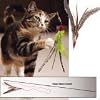 Da Bird Cat Toy - Easy Store - 2 Part Pole