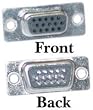 HD15 (VGA) Female Solder Type Connector