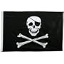 Nationalcountryflags Pirate Flag Jolly Roger With Patch 3X5 Ft 3 X 5 New