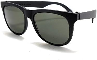 New Baby Black Blues Brothers Wayfarer Sunglasses Shades Green Lens