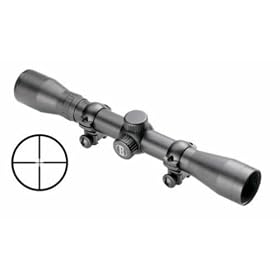 Click here to buy Bushnell Rimfire .22 4x32 w/Rings Gun Scope by Bushnell.