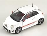 Review Spark S1312 / Abarth Fiat Cinquecento Geneva (2008) in White (1:43 scale) Diecast Model Car