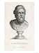 Demosthenes Bust of the Greek Orator and Statesman Art Giclee Poster Print by T.a. De...