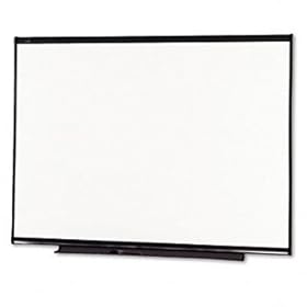 Quartet TE544G - Total Erase Marker Board, 48 x 36, White, Graphite Frame-QRTTE544G