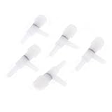 uxcell エアバルブ　水槽エア弁　　ホワイト　43 x 23 x 12mm　10g　5個