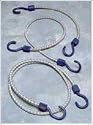 Highland 8534000 40" Marine Stretch Cord with Coated Steel Hook