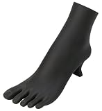 Black Polystyrene Toe Ring Chain Ankle Bracelet Foot Display Storage Showcase Stand