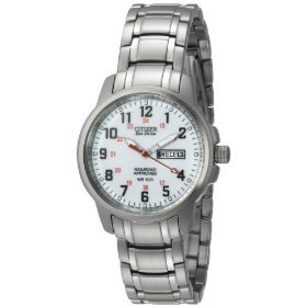 Citizen #BM8180-54A Men's Eco Drive Railroad Approved Watch