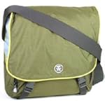 Crumpler Company Embarrassment, Digital or Film SLR Camera Bag, Color: Olive with Blue.