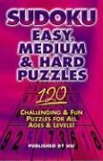 SUDOKU 120 PUZZLES EASY MEDIUM HARD