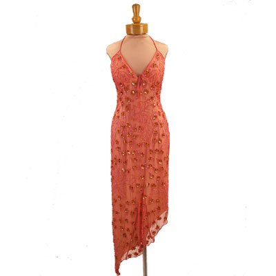 Formal Evening Gown. Beaded Cocktail Dress for Prom, Party, Wedding by Sean Collection (8216)