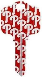 Philadelphia Phillies Kwikset KW1 House Key