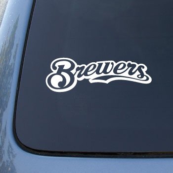 Milwaukee Brewers - Car, Truck, Notebook, Vinyl Decal Sticker #2721 | Vinyl Color: White