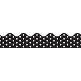 Carson-Dellosa Black and White Dots Border (108220)
