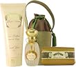 Petite Cherie by Annick Goutal for Women 4 Piece Set Includes: 1.7 oz Eau de Toilette Spray + 5.0 oz Perfumed Body Cream + 4.2 oz Perfumed Soap + Signature Bag