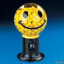 SMILEY FACE GUMBALL MACHINE