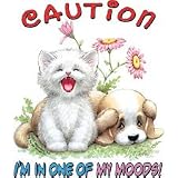 Caution-One Of My Moods Youth T-Shirt